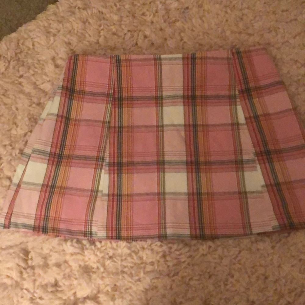 Plaid skirt